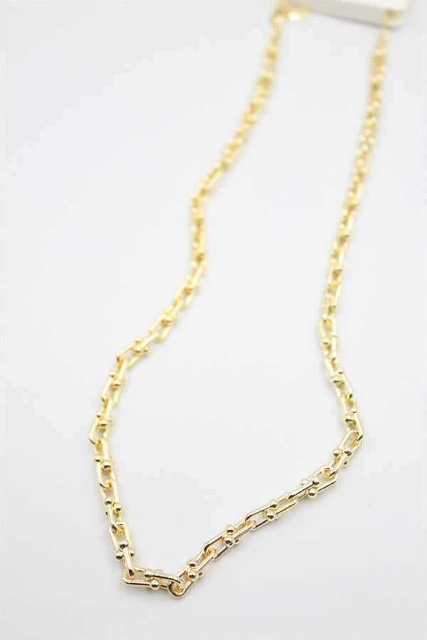 Tfn Zincir Kolye - Altın