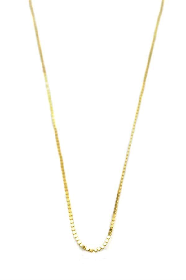 Xuping Ezme Zincir Kolye - 60cm - 14K Altın