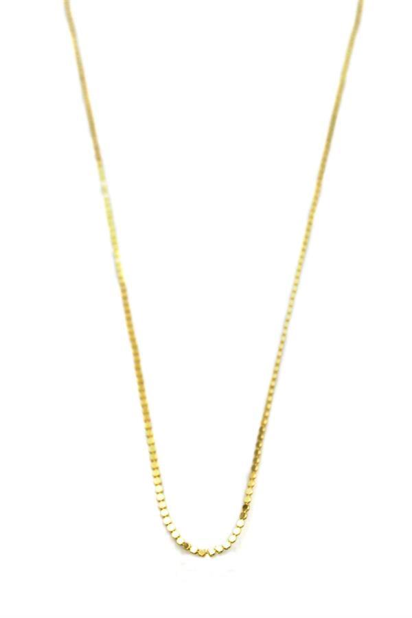 Xuping Ezme Zincir Kolye - 60cm - 14K Altın