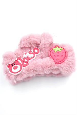 12li Peluş Toka - ÇOK RENKLİ