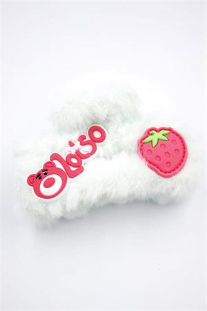 12li Peluş Toka - ÇOK RENKLİ