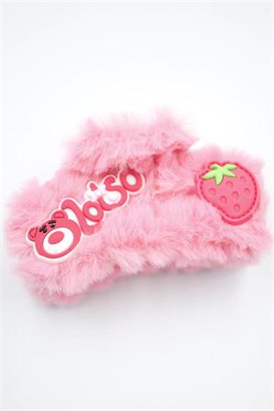 12li Peluş Toka - ÇOK RENKLİ