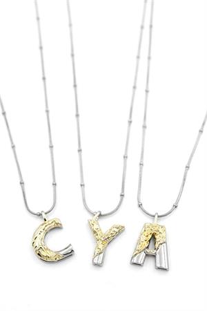 24lü Harf Kolye - Gümüş