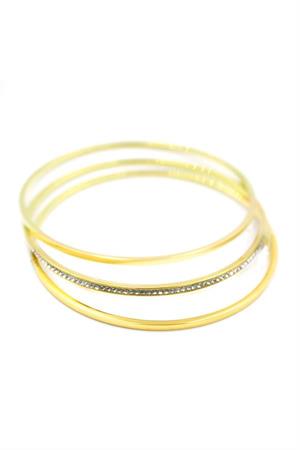 3lü Ajda Bilezik-65mm - Altın
