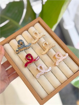 6lı Metal Tırmık Toka - ÇOK RENKLİ