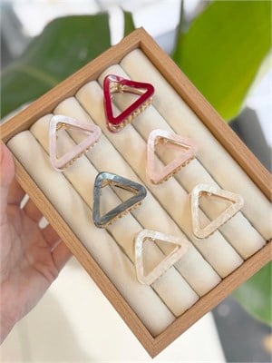 6lı Metal Tırmık Toka - ÇOK RENKLİ