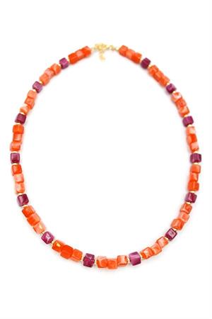 Akrilik Kolye - Turuncu