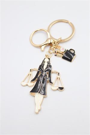 Avukat Meslek Anahtarlık - Altın