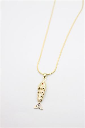 Balık Kolye - Altın