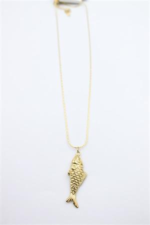 Balık Kolye - Altın