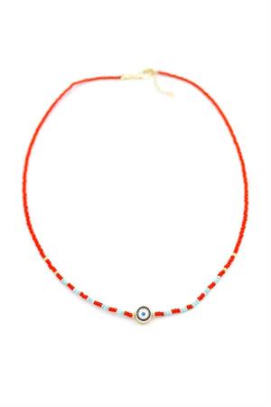 Boncuk Göz Kolye - Kırmızı