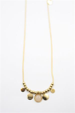 Boncuk Kolye - Altın