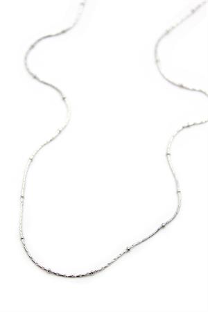 Boncuklu Zincir Kolye - Gümüş