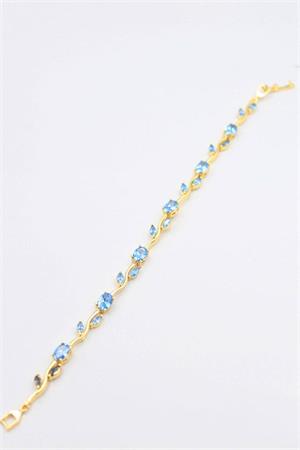 Çiçek Bileklik - Altın