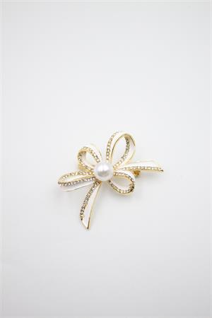 Çiçek Broş - Altın