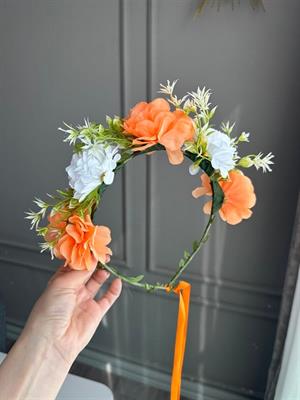 Çiçekli Festival Tacı - ÇOK RENKLİ