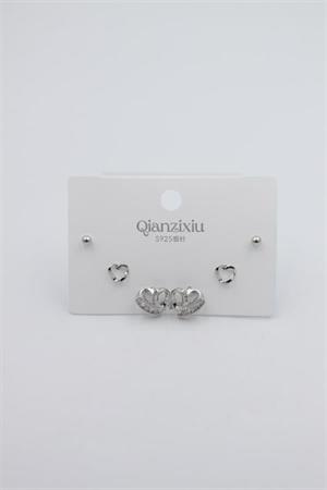 Çoklu Set Küpe - Gümüş