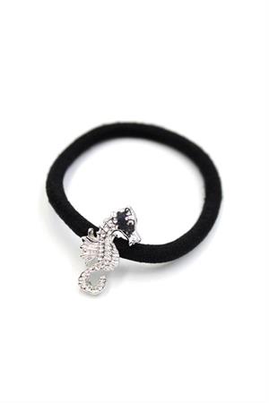 Deniz Atı  Lastik Toka - Gümüş