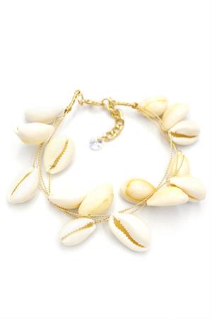 Deniz Kabuğu Bileklik - Beyaz