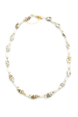 Deniz Kabuğu Kolye - Beyaz