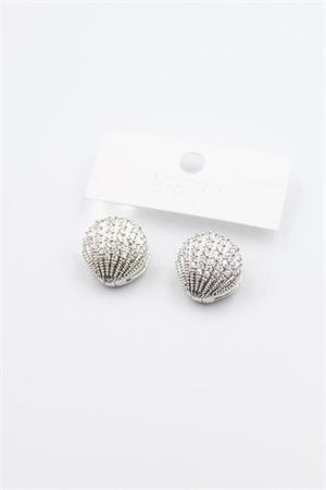 Deniz Kabuğu Küpe - Gümüş