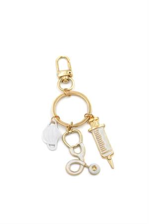 Doktor Meslek Anahtarlık - Beyaz