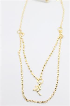 Dorika Zincir Melek Kolye - Altın