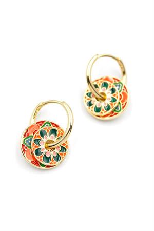 Etnik Charm Küpe - Altın