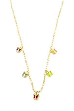 Ezme Zincir Charm Kolye - Altın