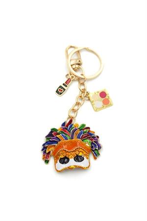 Festival Maskesi Anahtarlık - Altın