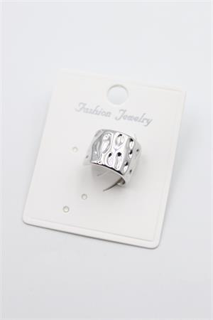 Halka Kıkırdak Küpe - Gümüş