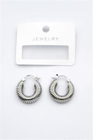 Halka Küpe - Gümüş