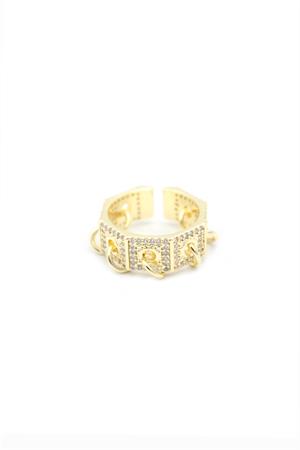 Halkalı Yüzük - Altın