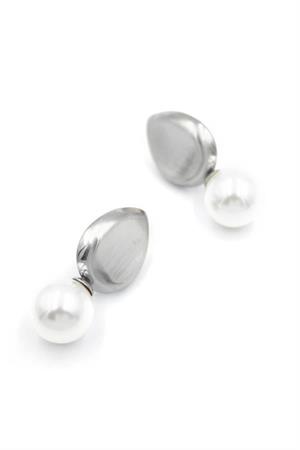 İnci Damla Küpe - Gümüş