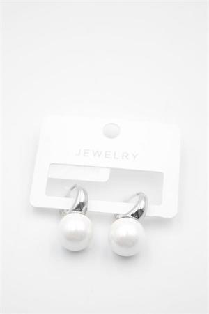 İncili Küpe - Gümüş