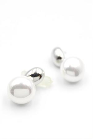 İncili Küpe - Gümüş