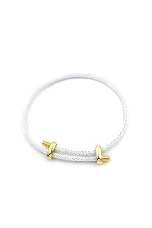 İp Bileklik - Beyaz