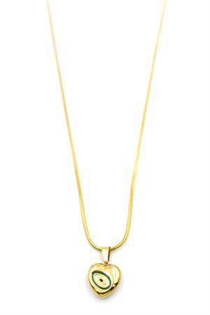 Kalp Kolye - 60 cm - Altın