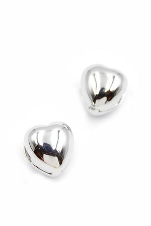 Kalp Küpe - Gümüş