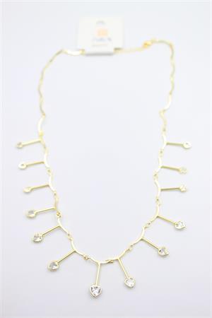 Kalp Sallantılı Kolye - Altın