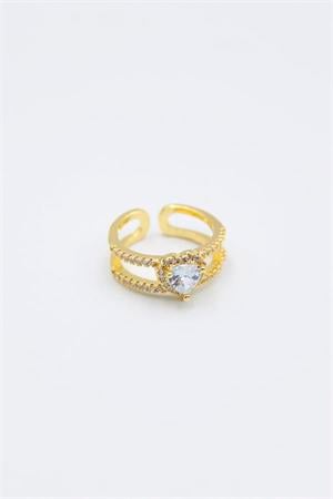Kalp Yüzük - Altın