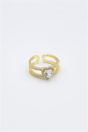 Kalp Yüzük - Altın