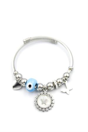 Kelebek Charm Bilezik - Gümüş