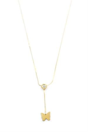 Kelebek Kolye - Altın