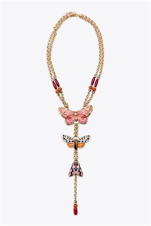 Kelebek Kolye - Altın