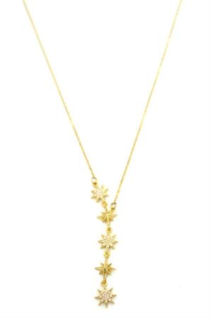 Kuzey Yıldızı Y Kolye - Altın