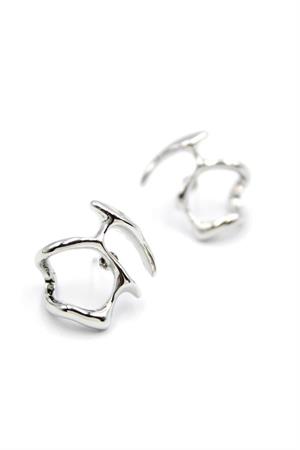 Metal Küpe - Gümüş