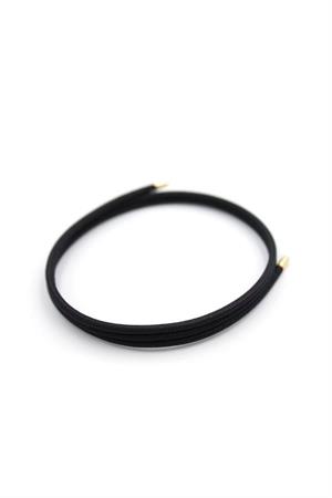 Mıknatıslı İp Bileklik - Siyah