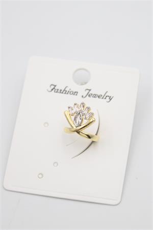 Taşlı Kıkırdak Küpe - Altın