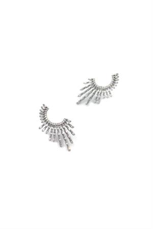 Taşlı Küpe - Gümüş